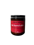 oak barrel cider 8oz amber jar