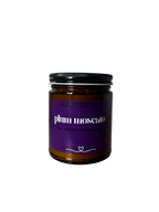 plum moscato 8oz amber jar